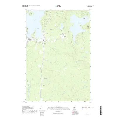 2018 Map of Greenville, 2018 Print