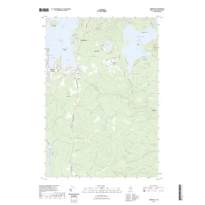 2023 Map of Greenville, 2023 Print