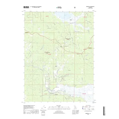 2018 Map of Greenville, 2018 Print