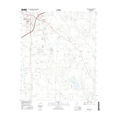 2016 Map of Greenville SE, 2016 Print