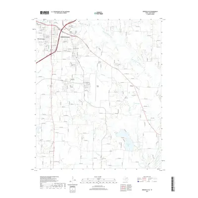 2019 Map of Greenville SE, 2019 Print