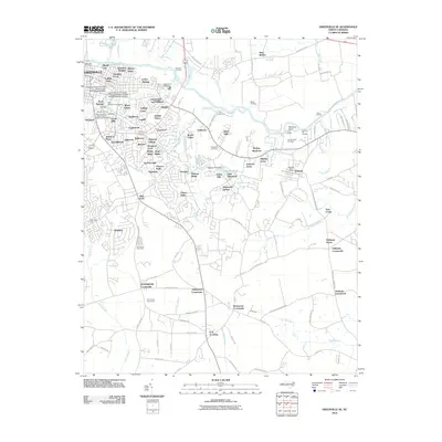 2010 Map of Greenville SE, 2010 Print