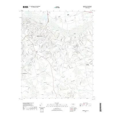 2019 Map of Greenville SE, 2019 Print
