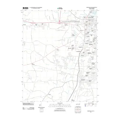 2010 Map of Greenville SW, 2010 Print