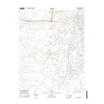 2016 Map of Greenville SW, 2016 Print