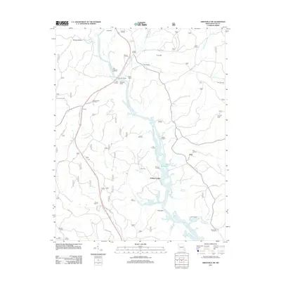 2011 Map of Greenville SW, 2011 Print