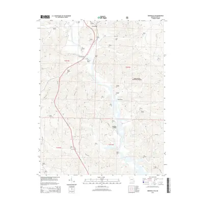 2015 Map of Greenville SW, 2015 Print