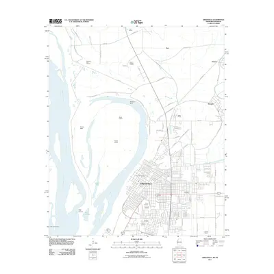 2011 Map of Greenville, 2011 Print