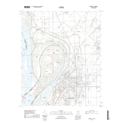 2018 Map of Greenville, 2018 Print