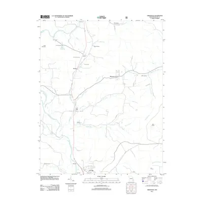 2011 Map of Greenville, 2011 Print