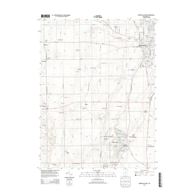 2013 Map of Greenville West, 2013 Print