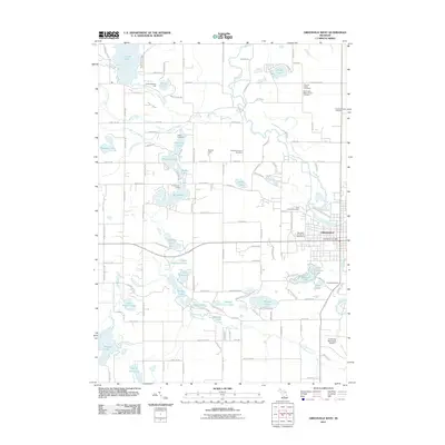 2011 Map of Greenville West, 2011 Print