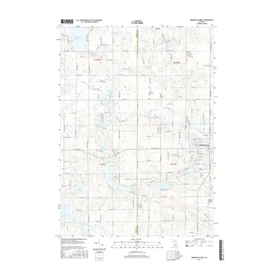 2017 Map of Greenville West, 2017 Print