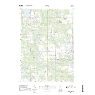 2023 Map of Greenville West, 2023 Print