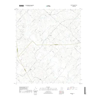 2019 Map of Greenvine, 2019 Print