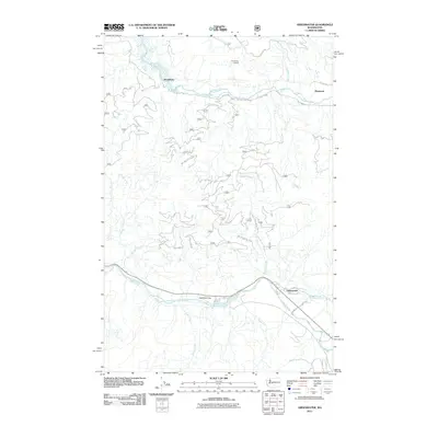 2011 Map of Greenwater, 2011 Print
