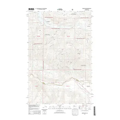 2014 Map of Greenwater, 2014 Print