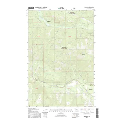 2017 Map of Greenwater, 2017 Print