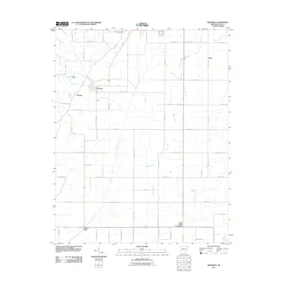 2011 Map of Greenway, 2011 Print