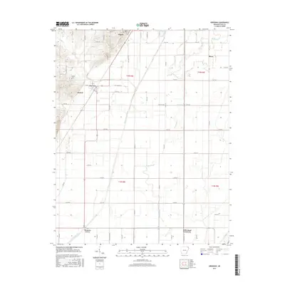 2017 Map of Greenway, 2017 Print