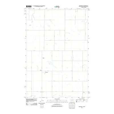 2011 Map of Greenway, 2011 Print