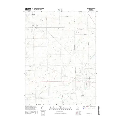 2016 Map of Greenwich, 2016 Print