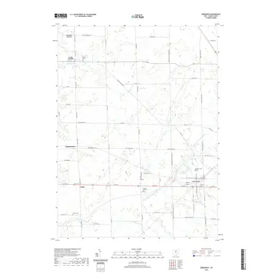 2019 Map of Greenwich, 2019 Print