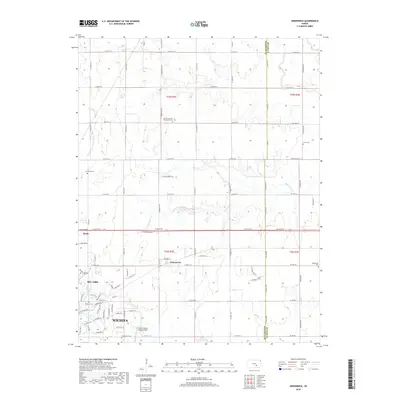2018 Map of Greenwich, 2018 Print