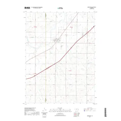 2017 Map of Greenwood, 2017 Print