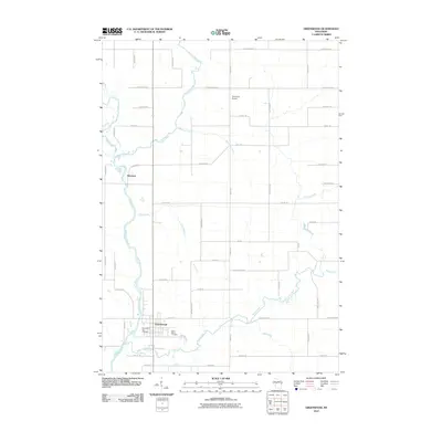 2010 Map of Greenwood, 2010 Print