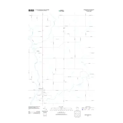 2013 Map of Greenwood, 2013 Print