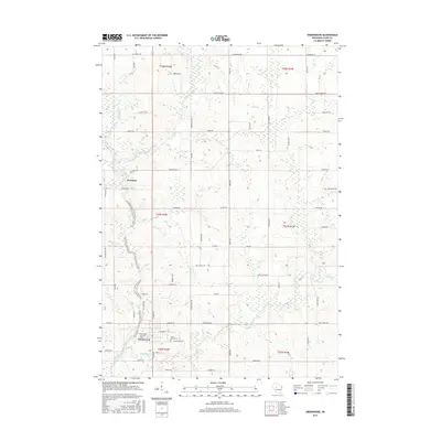 2015 Map of Greenwood, 2015 Print