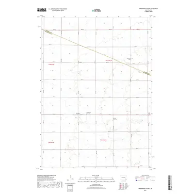 2017 Map of Greenwood Colony, 2017 Print