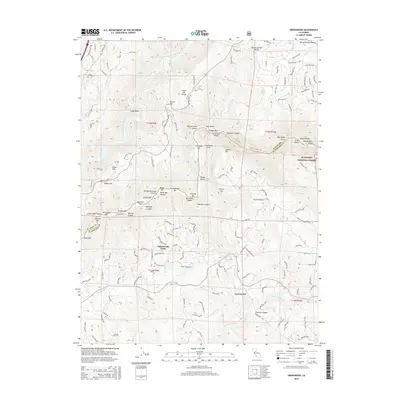 2015 Map of Greenwood, 2015 Print