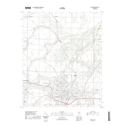 2020 Map of Greenwood, 2020 Print