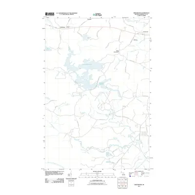 2011 Map of Greenwood, 2011 Print