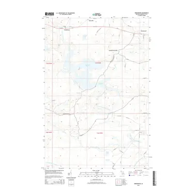 2014 Map of Greenwood, 2014 Print