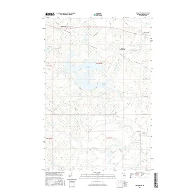 2017 Map of Greenwood, 2017 Print