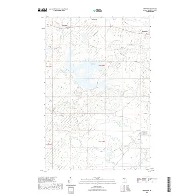 2019 Map of Greenwood, 2019 Print