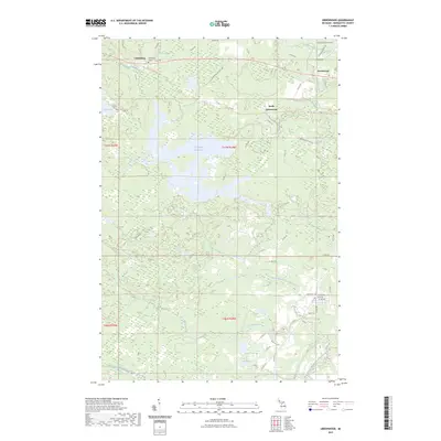 2023 Map of Greenwood, 2023 Print