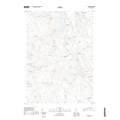 2018 Map of Greenwood, 2018 Print