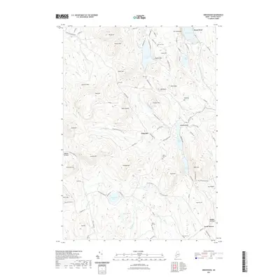 2021 Map of Greenwood, 2021 Print