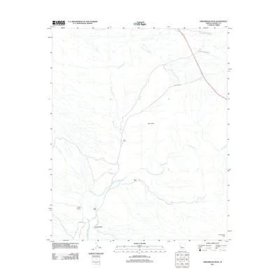2011 Map of Greenwood Peak, 2011 Print