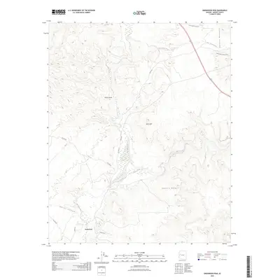 2026 Map of Greenwood Peak, 2026 Print