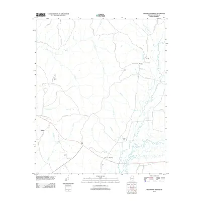 2012 Map of Greenwood Springs, 2012 Print