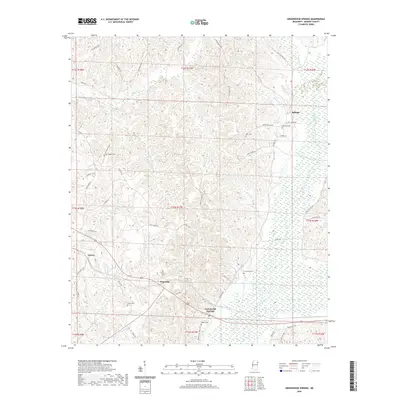 2020 Map of Greenwood Springs, 2020 Print