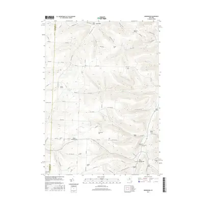 2016 Map of Greenwood, 2016 Print