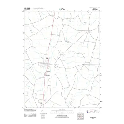 2011 Map of Greenwood, 2011 Print