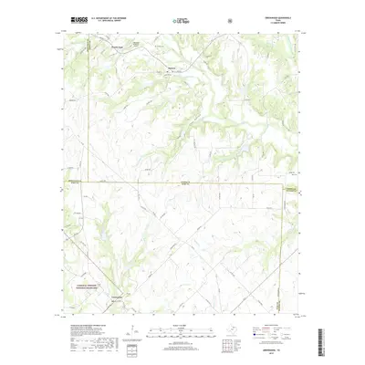 2019 Map of Greenwood, 2019 Print