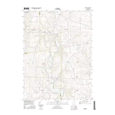2016 Map of Greer, 2016 Print
